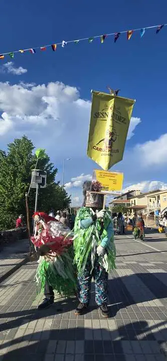 Carucheros de Sesn&aacute;ndez de T&aacute;bara en Bemposta. IMAGEN CEDIDA (31)