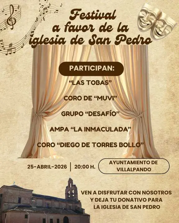 Cartel festival solidario