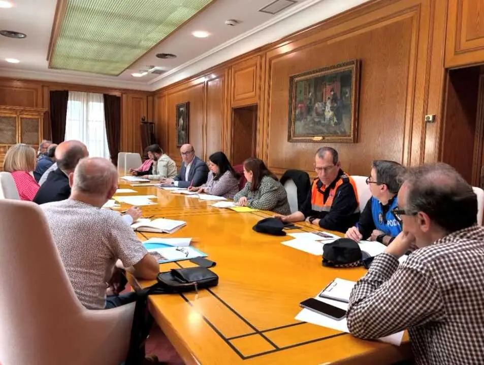 Dispositivo conjunto en Zamora para garantizar un eclipse seguro