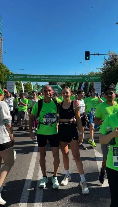 G ANGEL CARRION CARRERA CONTRA EL CANCER