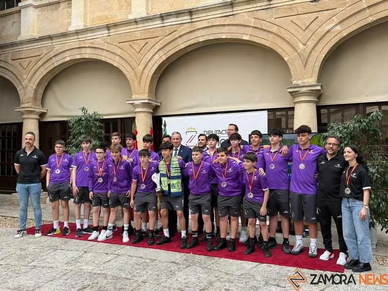 equipo Infantil Masculino del CD Balonmano Zamora_2