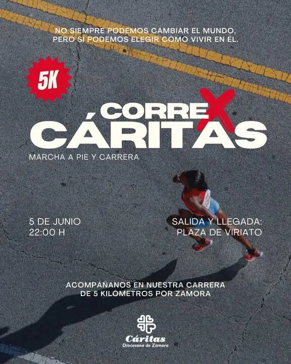 Corres x C&aacute;ritas carrera y marcha