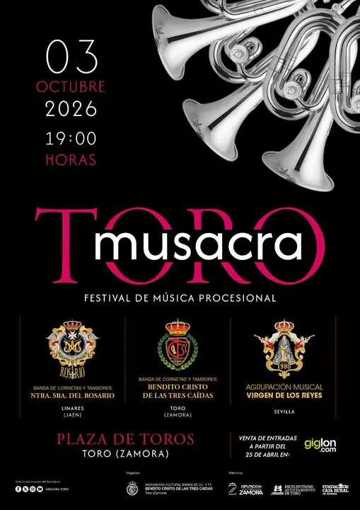 Cartel del Festival de M&uacute;sica Procesional