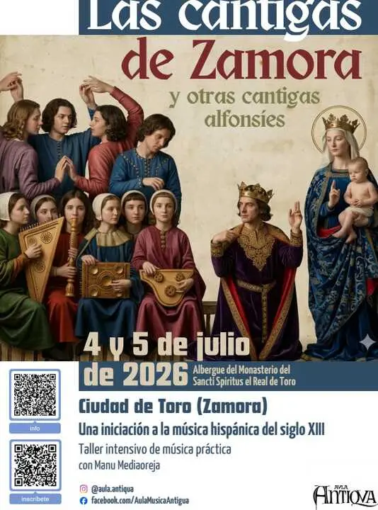 Las Cantigas taller Aula Antiqua