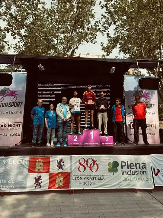 Podio dia de Castilla en Leon en Zamora