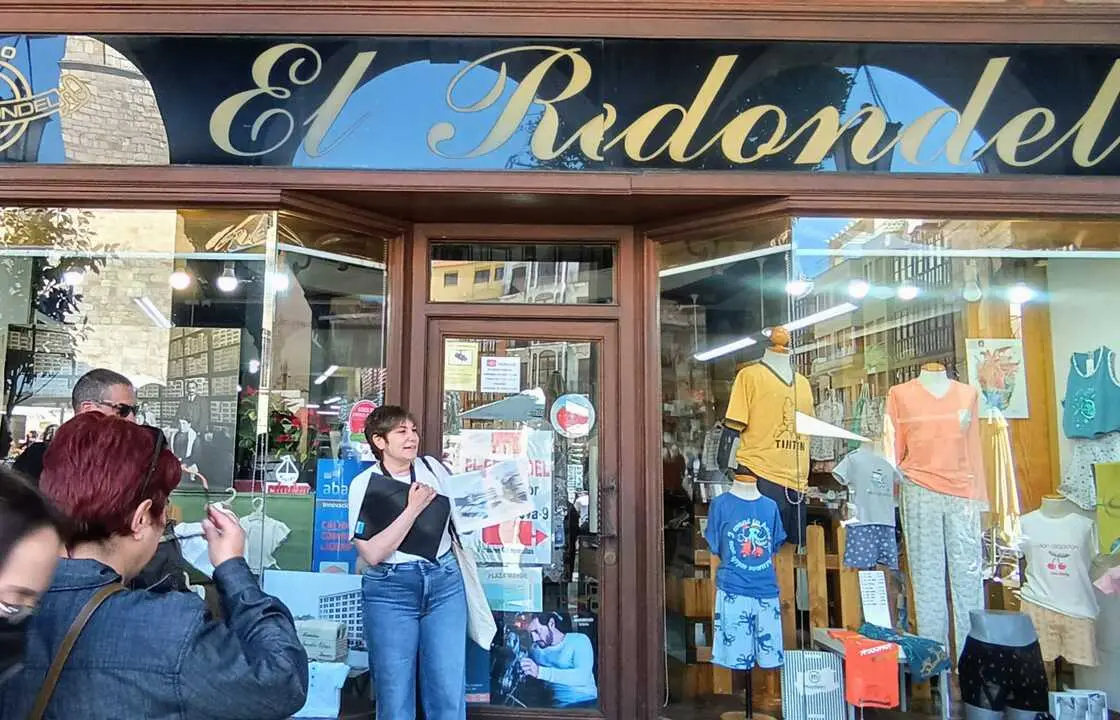 Plaza Mayor frente a la puerta del Redondel