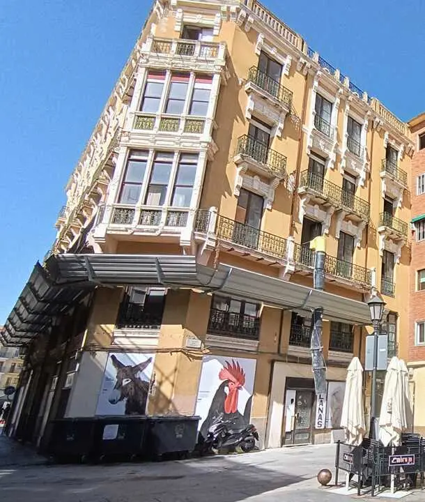 Antiguo Hotel Suizo, primer edificio de Zamora que tuvo ascensor