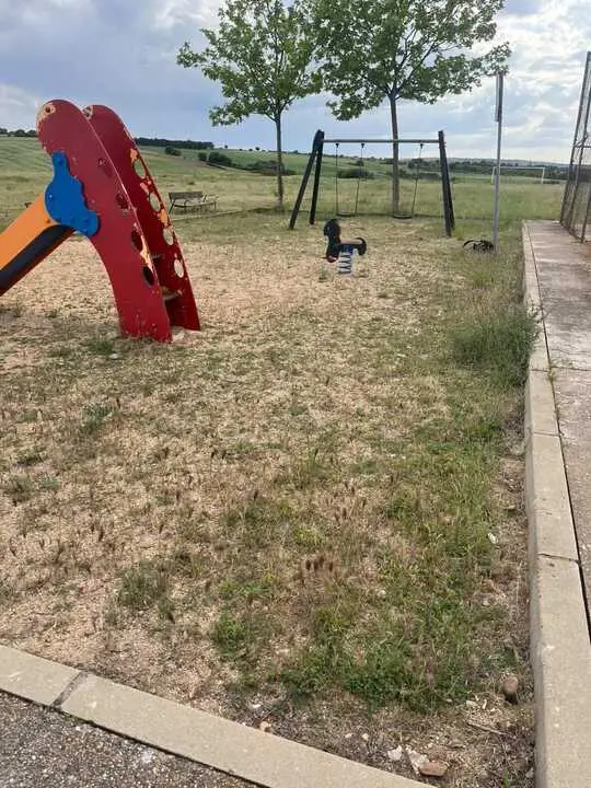 Vecinos de Carrascal denuncian el abandono del parque infantil y la pista deportiva (3)