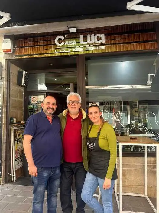 Leo Harlem posa en Casa Luci