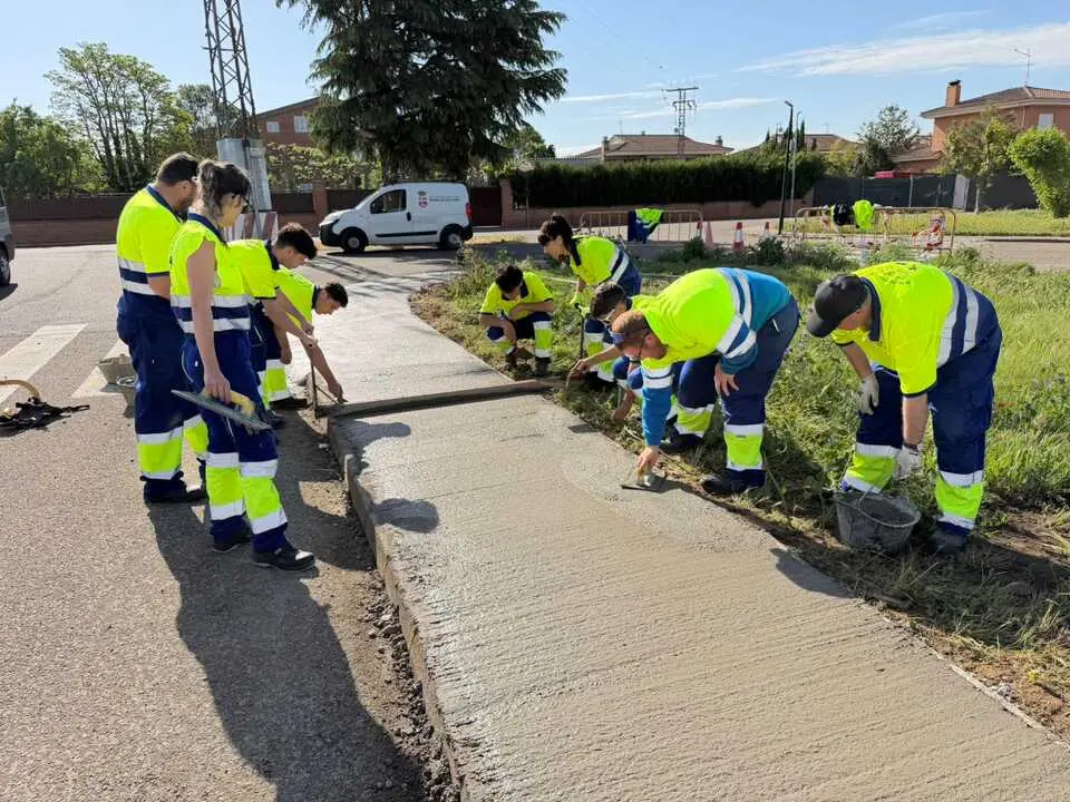Inicio del Programa Mixto de Empleo en Moraleja del Vino