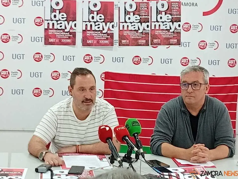 UGT y CCOO Manifestaci&oacute;n 1 de mayo 