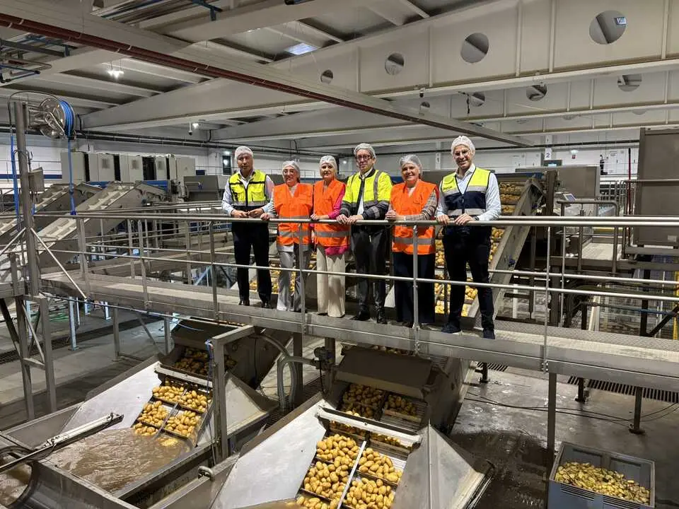 Visita a la f&aacute;brica de Patatas Mel&eacute;ndez