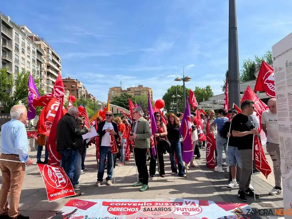 Manifestaci&oacute;n 1 de mayo en Zamora _2
