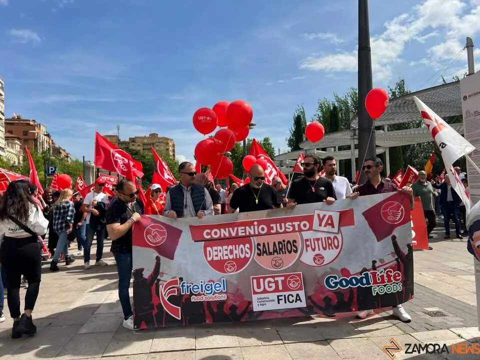 Manifestaci&oacute;n 1 de mayo en Zamora _5