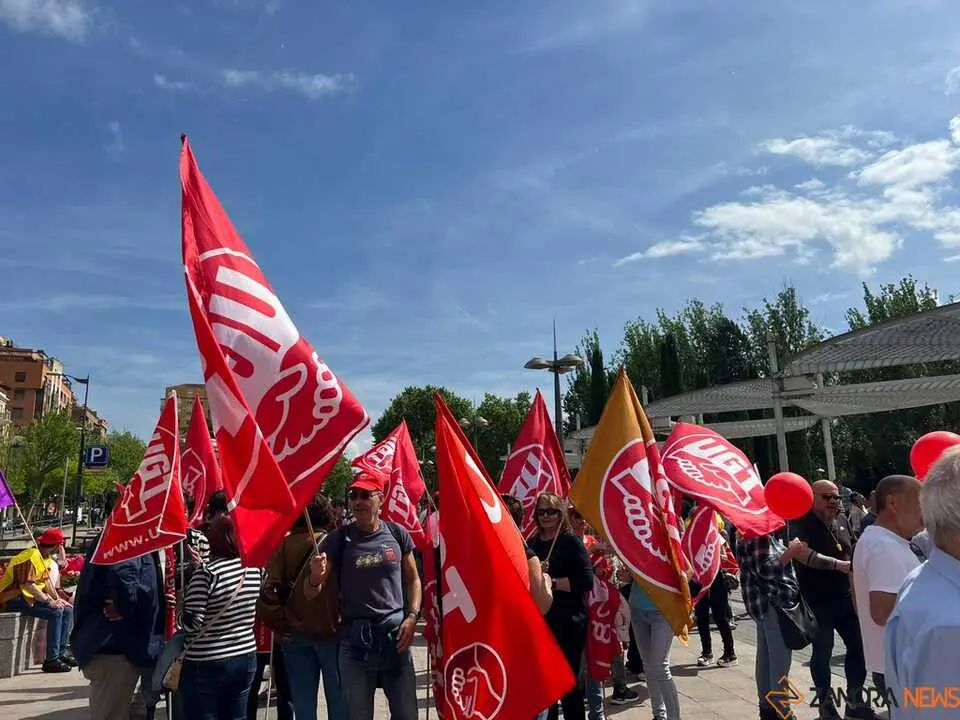 Manifestaci&oacute;n 1 de mayo en Zamora _6