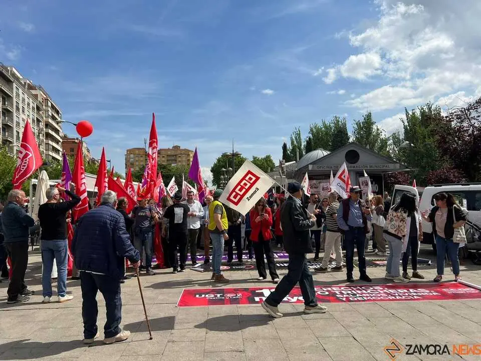 Manifestaci&oacute;n 1 de mayo en Zamora _7