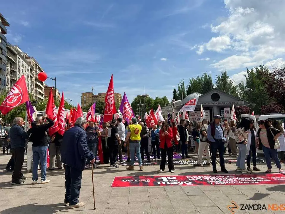 Manifestaci&oacute;n 1 de mayo en Zamora _8