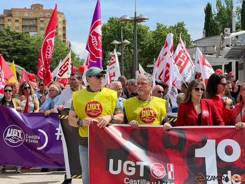 Manifestaci&oacute;n 1 de mayo en Zamora _11