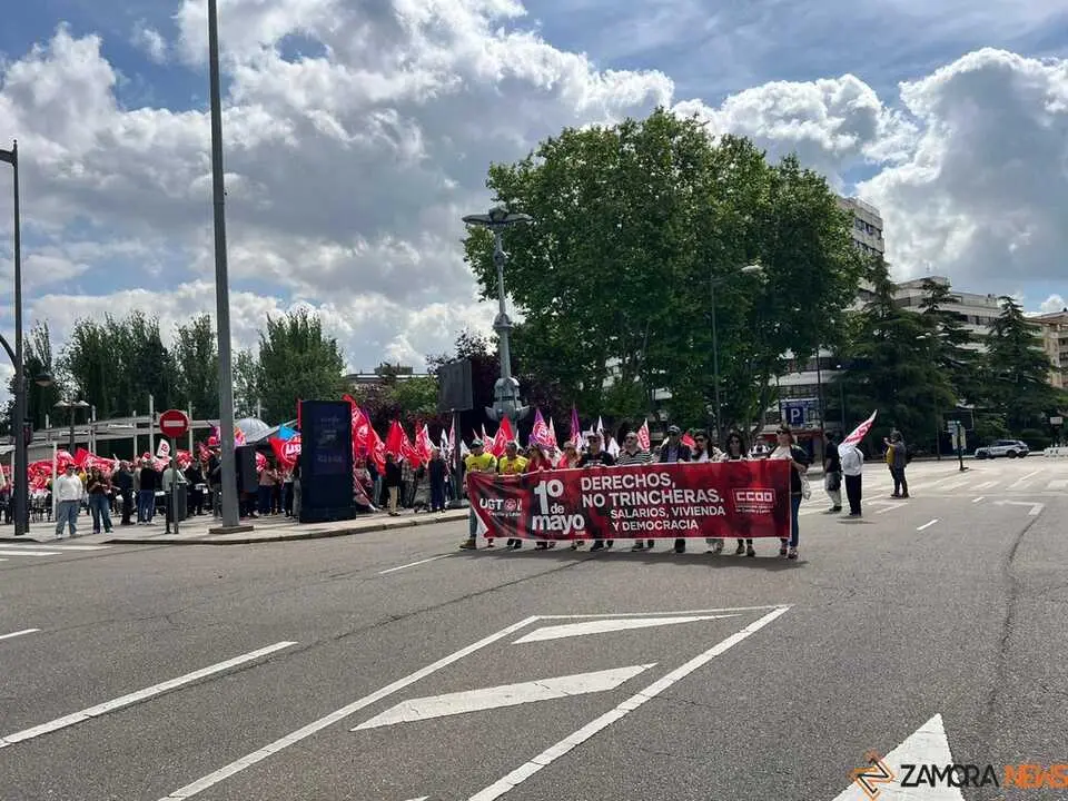 Manifestaci&oacute;n 1 de mayo en Zamora _12