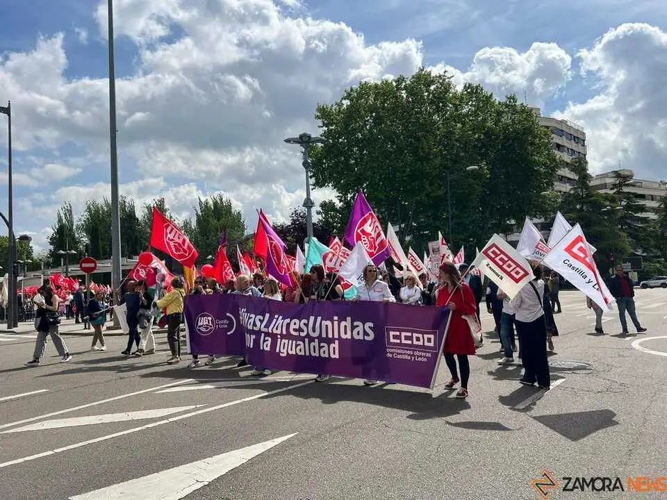 Manifestaci&oacute;n 1 de mayo en Zamora _13