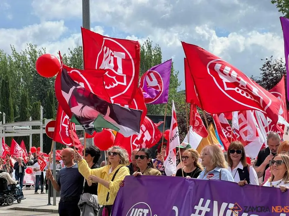 Manifestaci&oacute;n 1 de mayo en Zamora _14