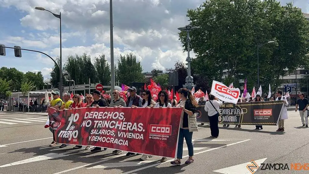 Manifestaci&oacute;n 1 de mayo en Zamora _15