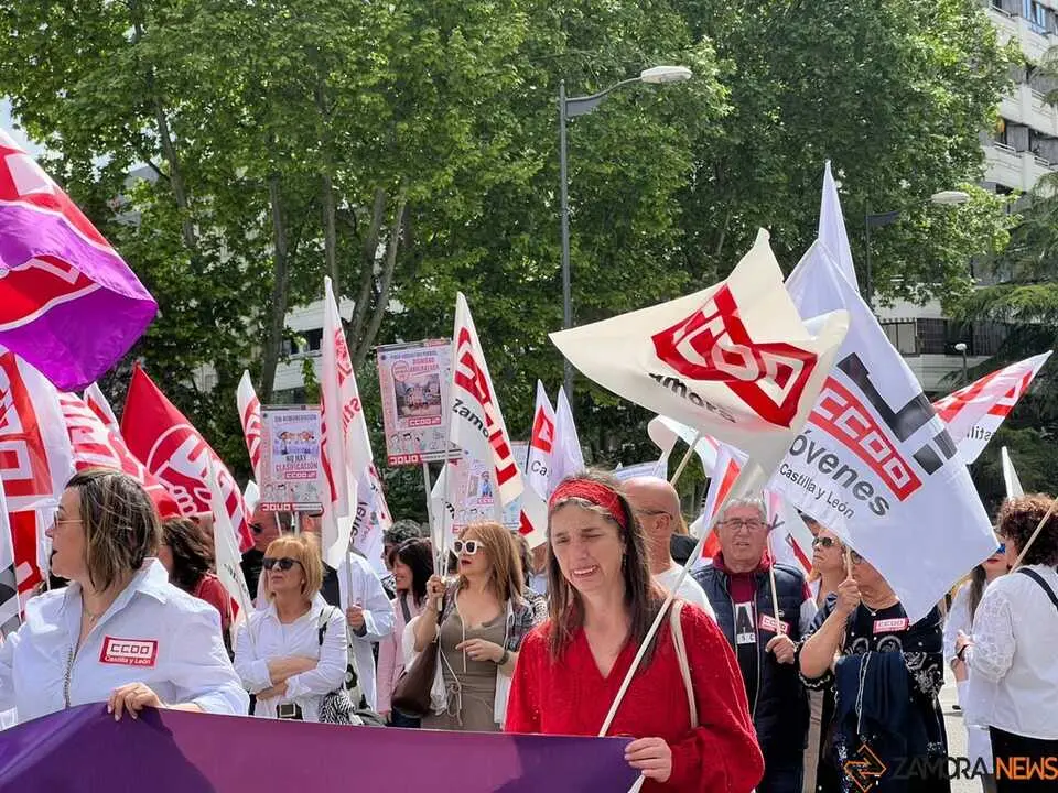 Manifestaci&oacute;n 1 de mayo en Zamora _16
