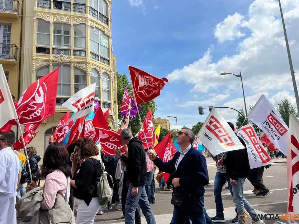 Manifestaci&oacute;n 1 de mayo en Zamora _19