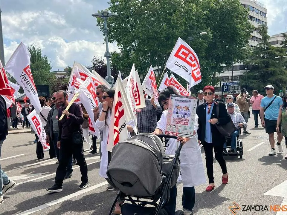 Manifestaci&oacute;n 1 de mayo en Zamora _20