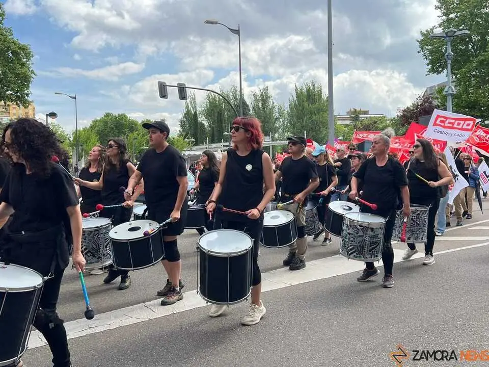 Manifestaci&oacute;n 1 de mayo en Zamora _21