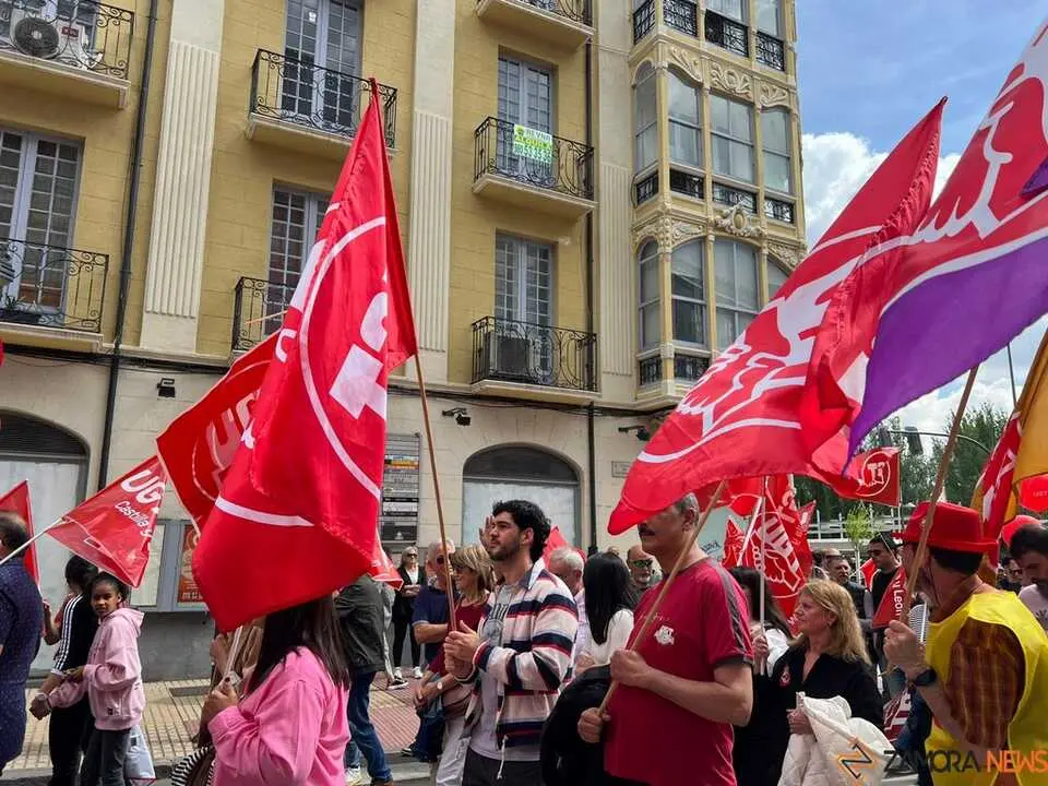 Manifestaci&oacute;n 1 de mayo en Zamora _22