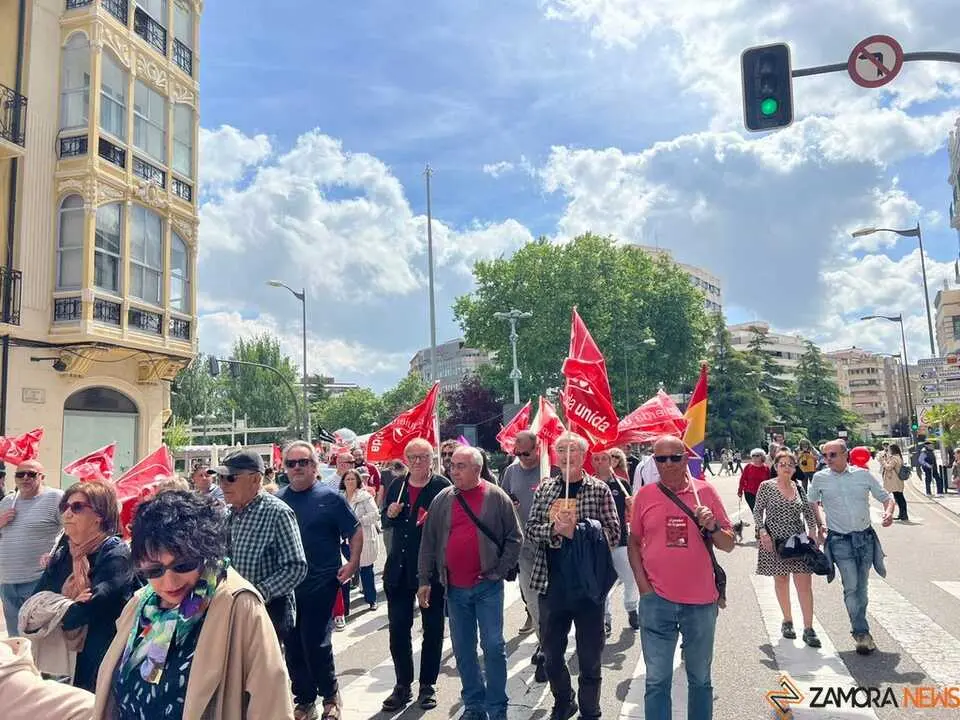 Manifestaci&oacute;n 1 de mayo en Zamora _25