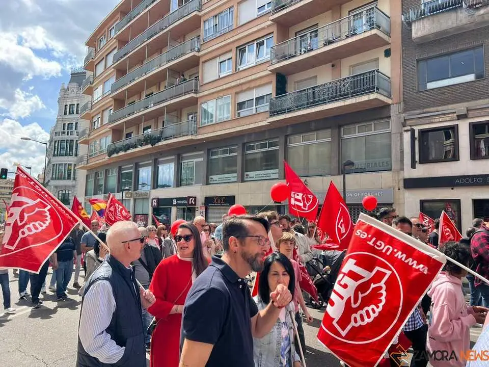 Manifestaci&oacute;n 1 de mayo en Zamora _27