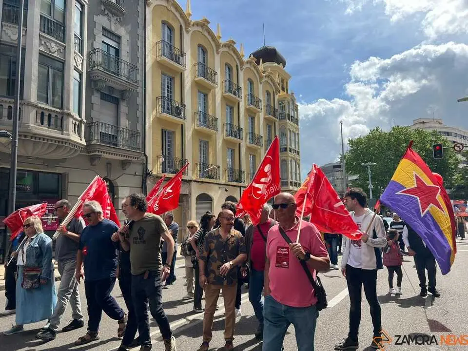 Manifestaci&oacute;n 1 de mayo en Zamora _29