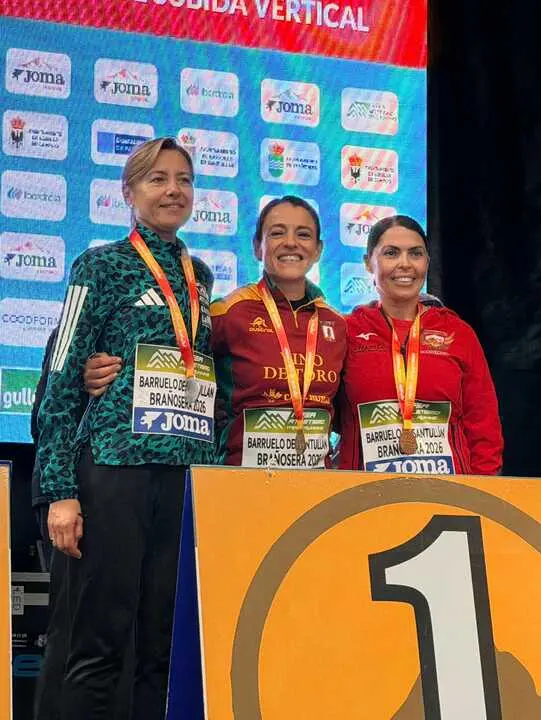 Veronica Sanchez Campeona de Espa&ntilde;a M50 Subida Vertical
