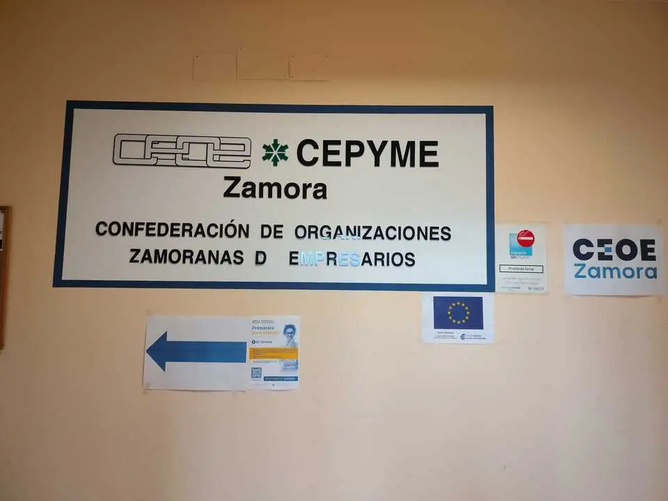 CEOE Cepyme en edificio de la Plaza de Alemania en Zamora