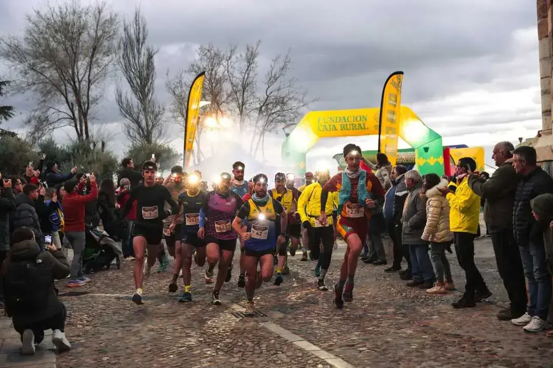 Trail nocturno en Toro. Imagen de archivo