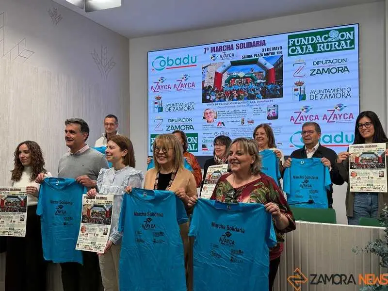 presentaci&oacute;n marcha Azayca 
