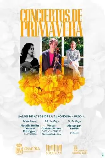 cartel Ciclo de Conciertos de Primavera