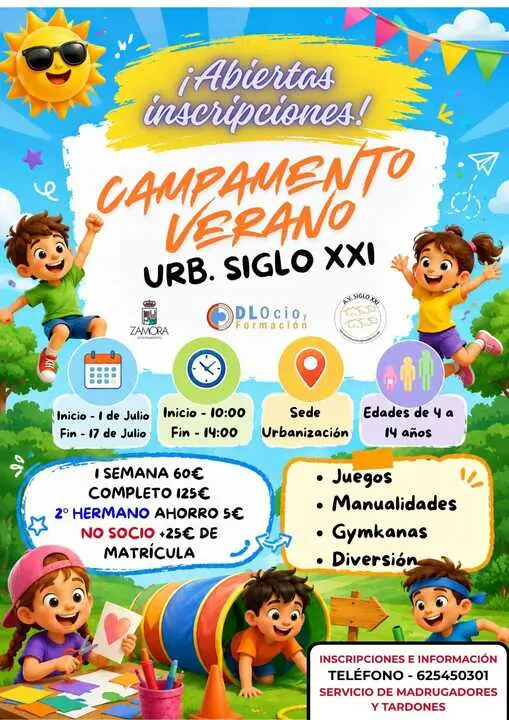 Campamento urbanizaci&oacute;n siglo XXI