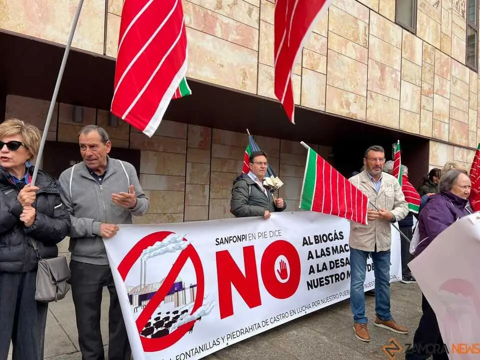 Manifestaci&oacute;n contra las plantas de biog&aacute;s Zamora _4