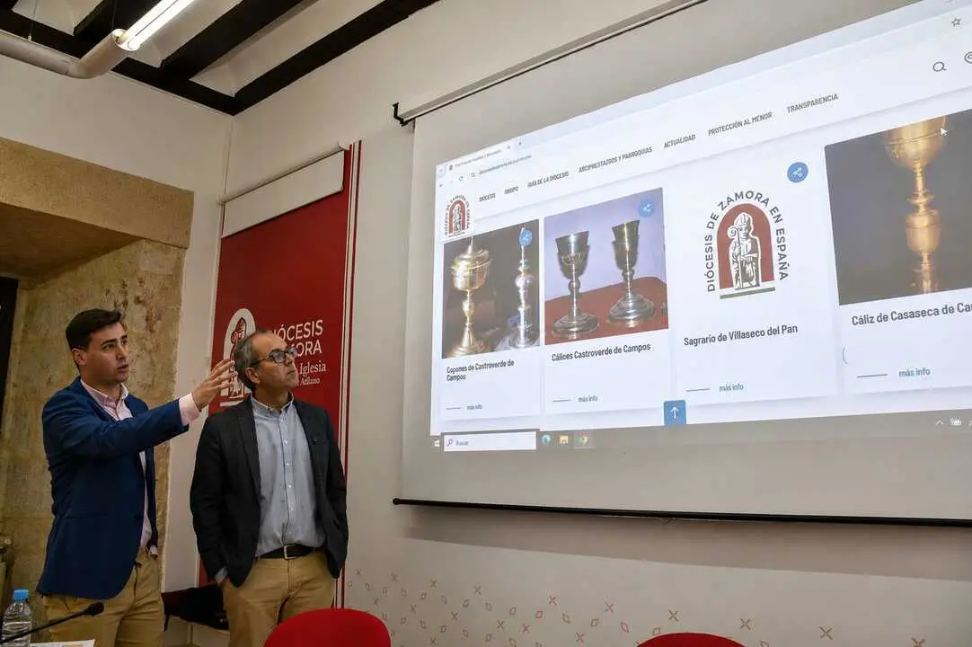 Nueva base de datos Diocesis de mora Fundaci&oacute;n ZamorArte - imagen redes