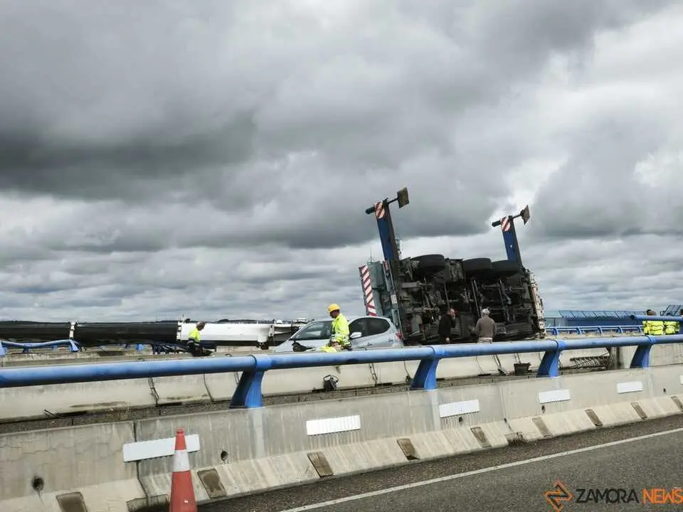 grua accidentada