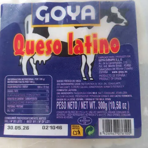 Foto del queso retirado. Imagen ASEAN