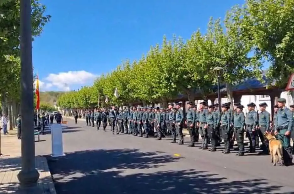Ensayos Guardia Civil 182 aniversario