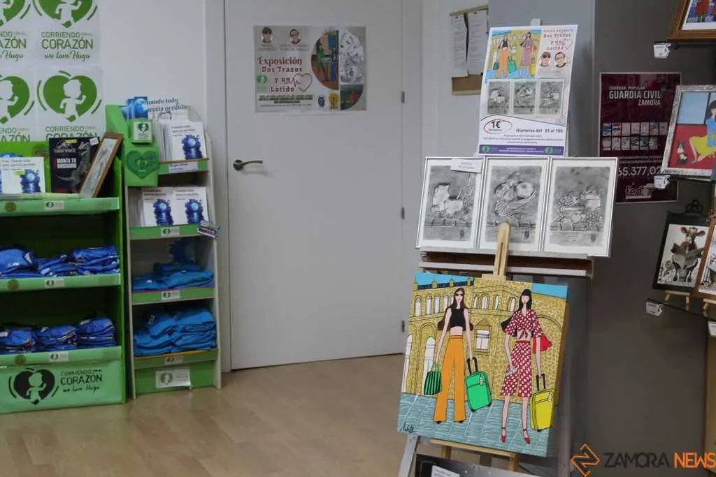 Exposici&oacute;n solidaria Corriendo con el Coraz&oacute;n por Hugo 