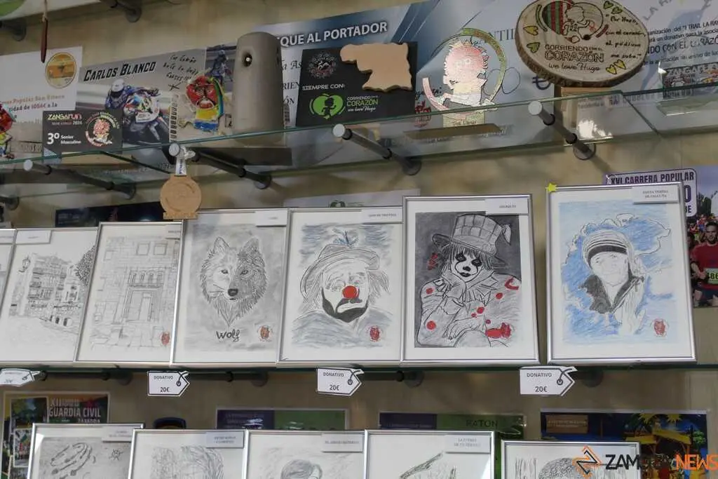 Exposici&oacute;n solidaria Corriendo con el Coraz&oacute;n por Hugo _10