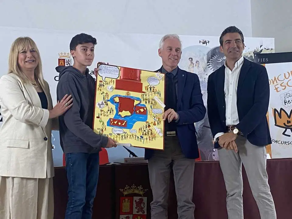 El alumno zamorano ganador auton&oacute;mico del concurso