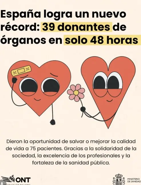 Cartel anunciando el r&eacute;cord en Instagram