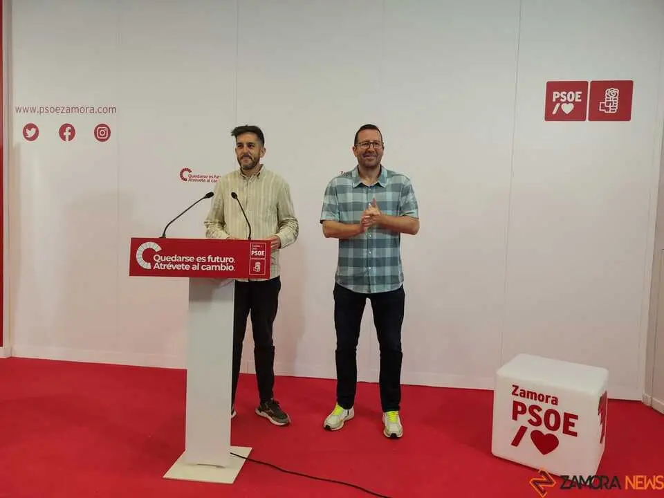 I&ntilde;aki G&oacute;mez y Javier Garc&iacute;a PSOE